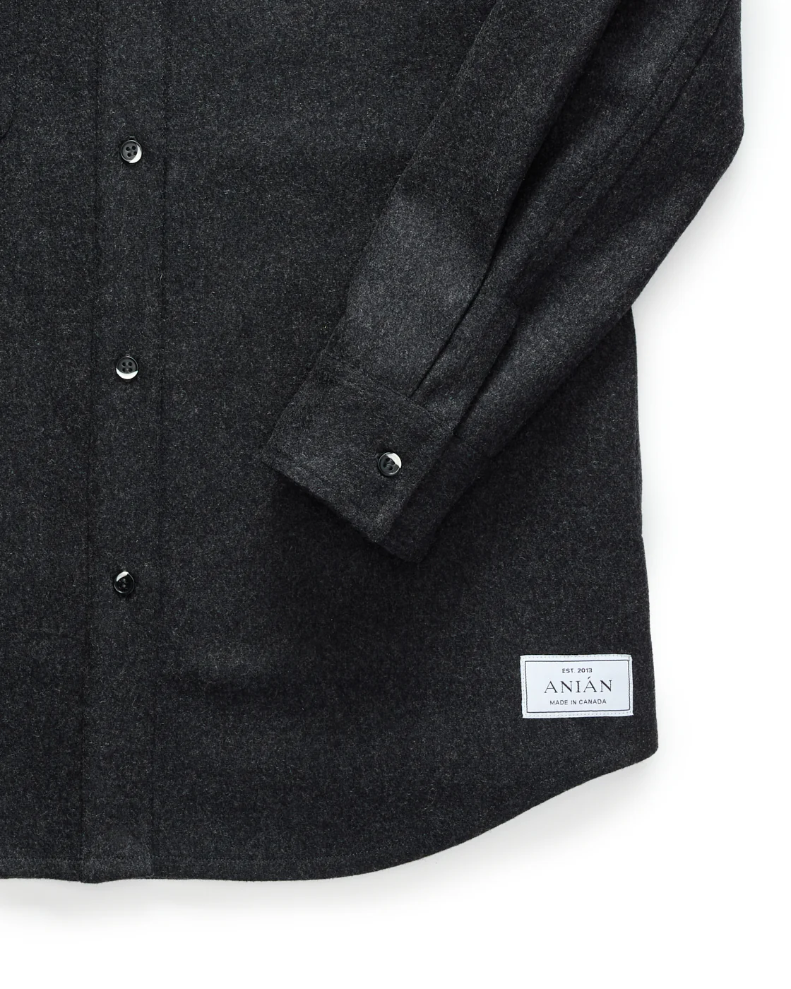 The Modern Melton Wool Shirt (600GSM) - Image 6